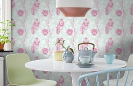 Обои NH11501 фото в интерьере кухни превью