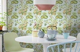 Обои 839-T-1149 фото в интерьере кухни превью