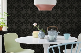 Обои 839-T-2022 фото в интерьере кухни превью