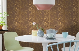 Обои 839-T-2041 фото в интерьере кухни превью