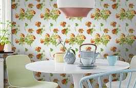 Обои 839-T-6020 фото в интерьере кухни превью