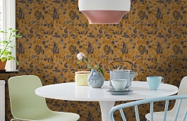 Обои 839-T-6033 фото в интерьере кухни превью