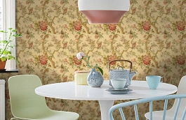 Обои 839-T-6061 фото в интерьере кухни превью