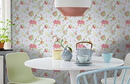 Обои 839-T-6135 фото в интерьере кухни превью