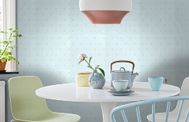 Обои 839-T-6171 фото в интерьере кухни превью