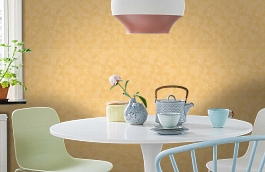 Обои 839-T-725 фото в интерьере кухни превью