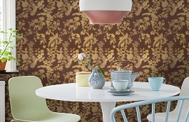 Обои 839-T-8621 фото в интерьере кухни превью