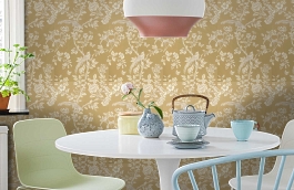 Обои 839-T-8622 фото в интерьере кухни превью