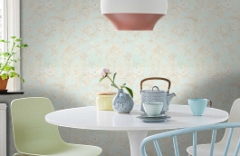 Обои 839-T-8625 фото в интерьере кухни превью