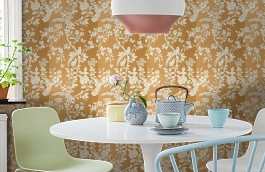 Обои 839-T-8627 фото в интерьере кухни превью