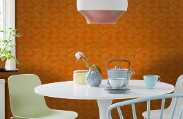 Обои 839-T-9197 фото в интерьере кухни превью