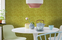 Обои 839-T-9243 фото в интерьере кухни превью