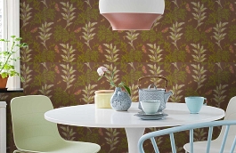 Обои 839-T-9261 фото в интерьере кухни превью