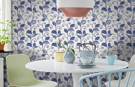 Обои 839-T-9266 фото в интерьере кухни превью