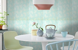 Обои 839-T-9279 фото в интерьере кухни превью