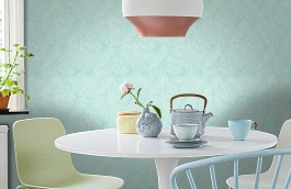 Обои 839-T-9288 фото в интерьере кухни превью