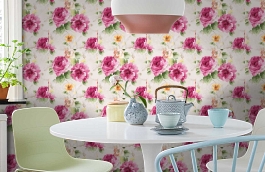 Обои FF50304 фото в интерьере кухни превью