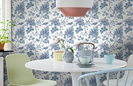 Обои T13004 фото в интерьере кухни превью