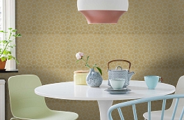 Обои T35105 фото в интерьере кухни превью