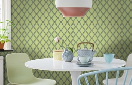 Обои T35116 фото в интерьере кухни превью