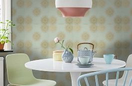 Обои T35144 фото в интерьере кухни превью