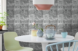 Обои T35173 фото в интерьере кухни превью