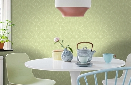 Обои 7733215 фото в интерьере кухни превью