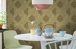 Обои JV80107 фото в интерьере кухни превью