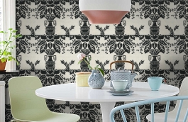 Обои LG31400 фото в интерьере кухни превью