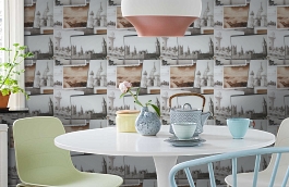 Обои W15.0020.W01 FOTOS.VIAJE фото в интерьере кухни превью