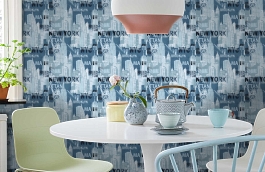 Обои W15 0043 W03 фото в интерьере кухни превью