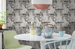 Обои W15 0043 W05 фото в интерьере кухни превью