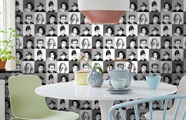 Обои W15 0057 W05 фото в интерьере кухни превью