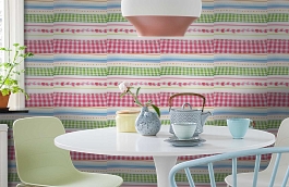 Обои W16.0005.W01 RAYA.410 W-0 фото в интерьере кухни превью