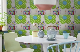 Обои W16.0016.W01 LAIA W-01 фото в интерьере кухни превью