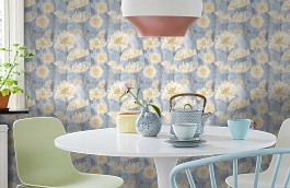 Обои W55 0005 W03 фото в интерьере кухни превью