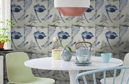 Обои W75.0002.A40 IZA W-40 фото в интерьере кухни превью