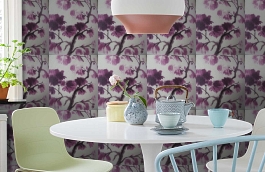 Обои W75.0002.C05 IZA W-05 фото в интерьере кухни превью