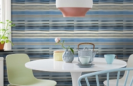 Обои W75.0004.A04 TOILE.39467 фото в интерьере кухни превью