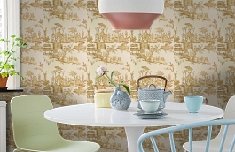 Обои CHP02005 фото в интерьере кухни превью