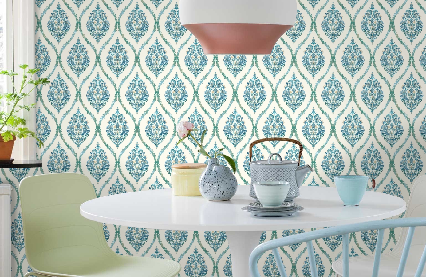 Обои GP5926 фото в интерьере кухни