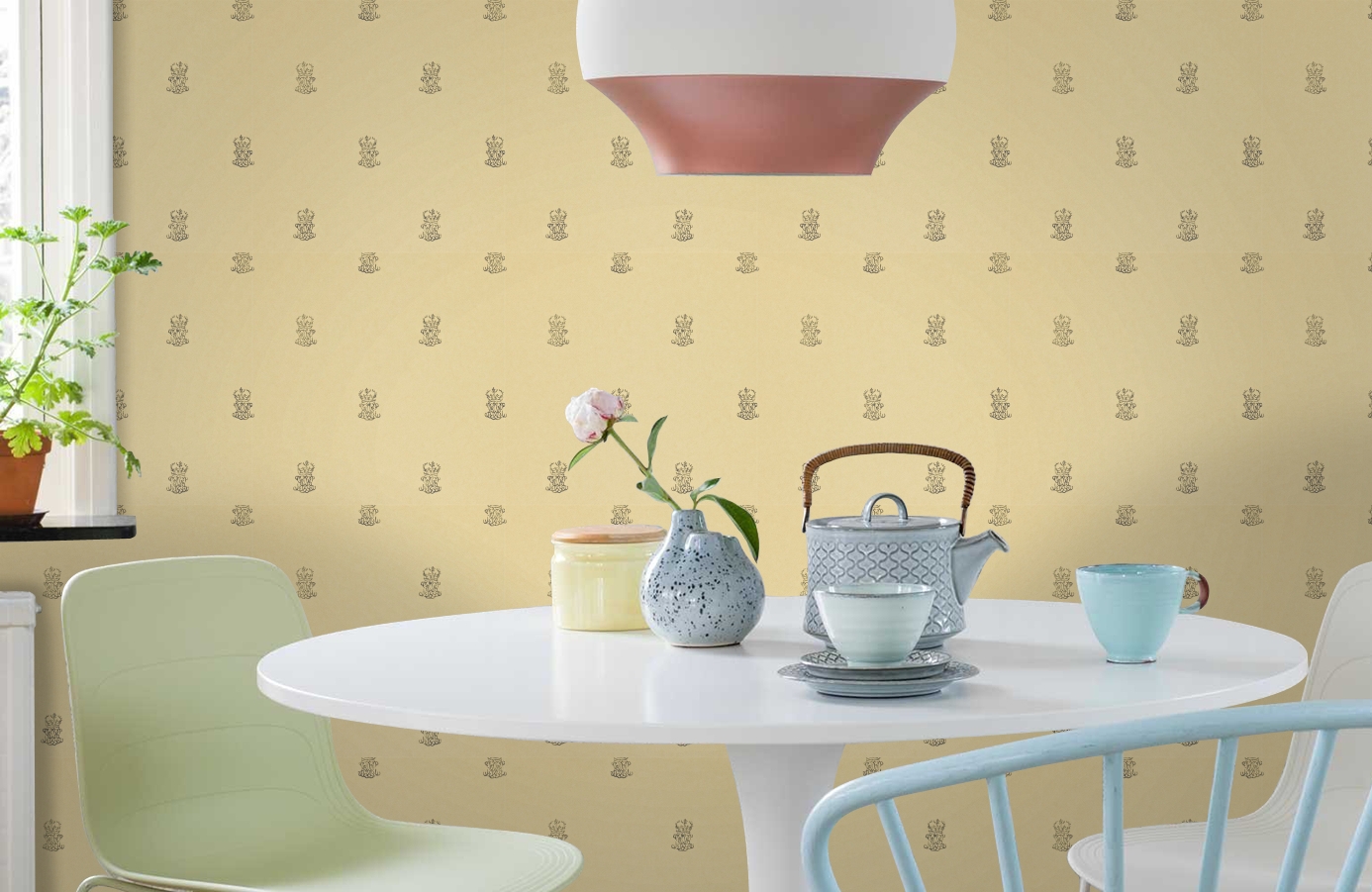 Обои ZINW310069 фото в интерьере кухни