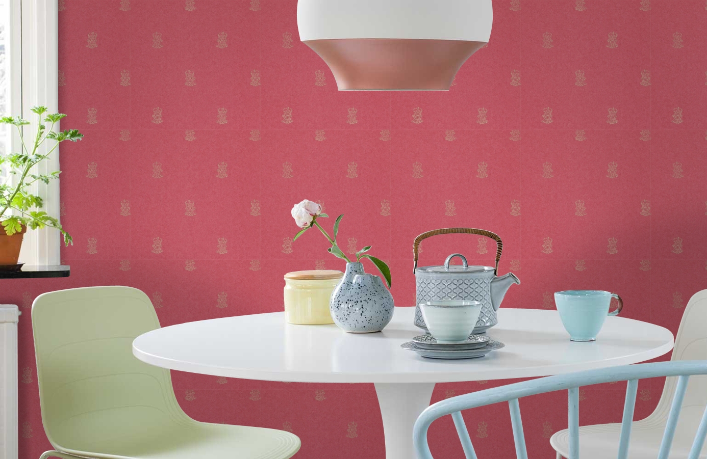 Обои ZINW310070 фото в интерьере кухни