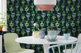 Обои 109/12058 фото в интерьере кухни превью