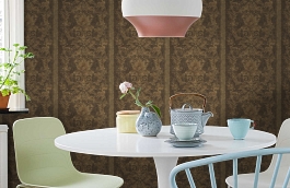 Обои 96216-1 фото в интерьере кухни превью