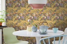 Обои 24049 фото в интерьере кухни превью