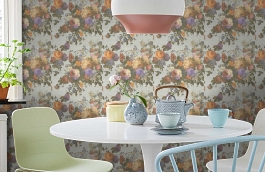 Обои 24050 фото в интерьере кухни превью