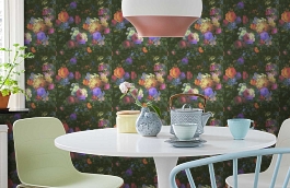 Обои 24054 фото в интерьере кухни превью