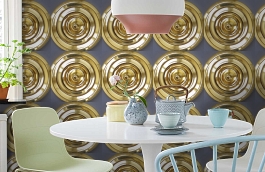 Обои 56397 фото в интерьере кухни превью