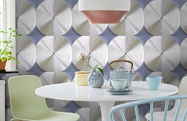 Обои 56398 фото в интерьере кухни превью